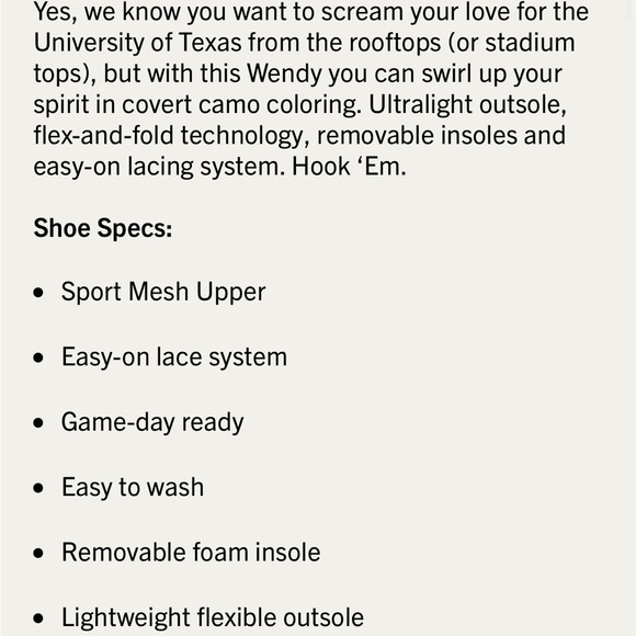 Hey Dude Unisex UT Longhorns Casual Shoes Brande New with tags - Picture 11 of 12